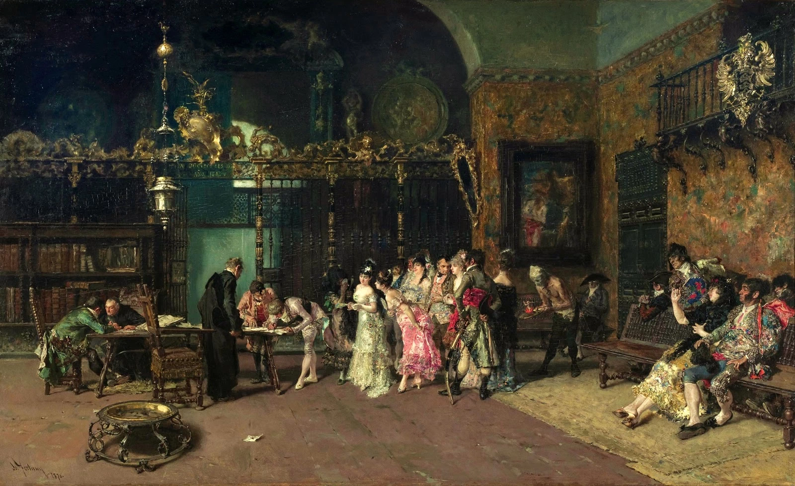 Il matrimonio spagnolo,1870